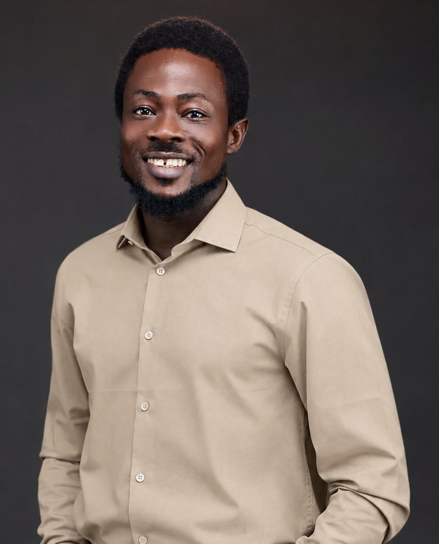 Olawale Shobowale, Founder of SOKARA, wearing a beige shirt